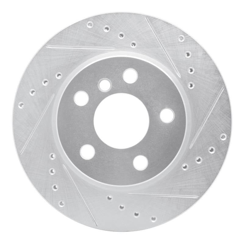 R1 Concepts — R1 14-24 Mini Cooper (Excl Clubman) Front Right Drilled & Slotted Silver Brake Rotor
R1 Brake Rotor Drill
