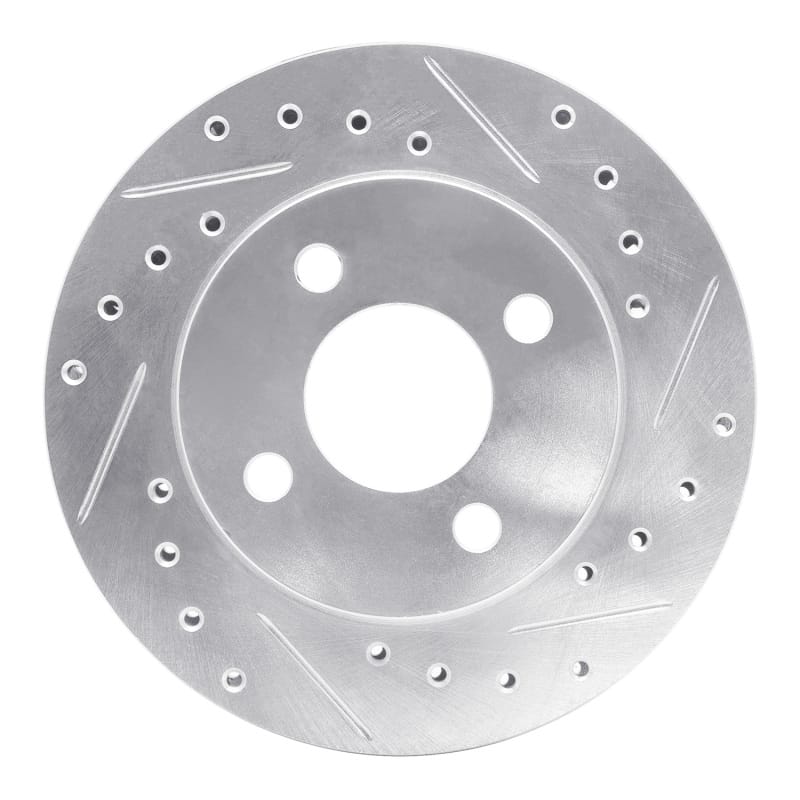 R1 Concepts — R1 81-87 Chrysler Town & Country Front Right Drilled & Slotted Silver Brake Rotor
R1 Brake Rotor Drill