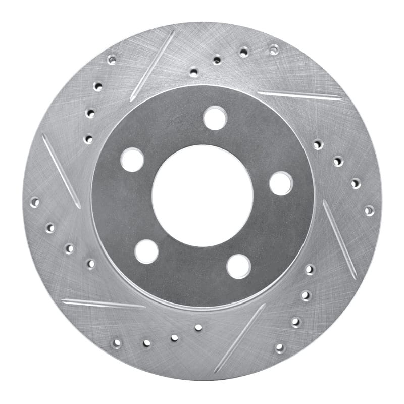 R1 Concepts — R1 80-89 American Motors Eagle Front Left Drilled & Slotted Silver Brake Rotor
R1 Brake Rotor Drill