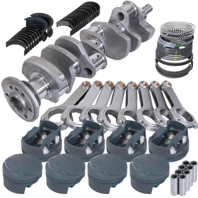 Eagle — Eagle Chevy 350 3.750in Crank 6.000in H-Beam 6cc Dome 4.060in Pistons Rotating Assembly
Competition Assembly
