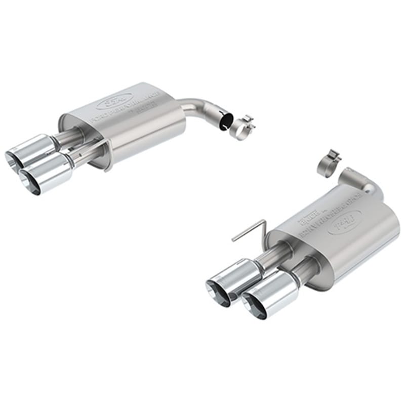 Ford Racing — Ford Racing 2018 Mustang GT 5.0L Extreme Muffler Kit - Chrome Tips
Muffler Kit