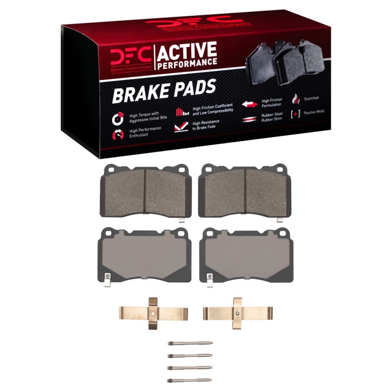DFC — DFC 04-08 Acura TL Front Active Performance Pads and Hardware Kit
DFC Brake Pad Set