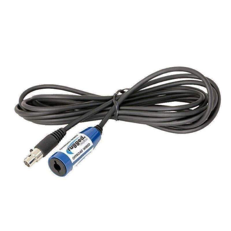Rugged Radios — Rugged Radios OFFROAD Straight Cable to Intercom (Select Length) 12 Feet