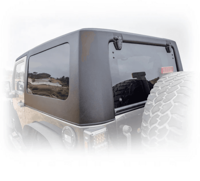 TURN Offroad — Turn Offroad 2007-2018 jeep JK 2 Door Squareback Hardtop 2 Piece