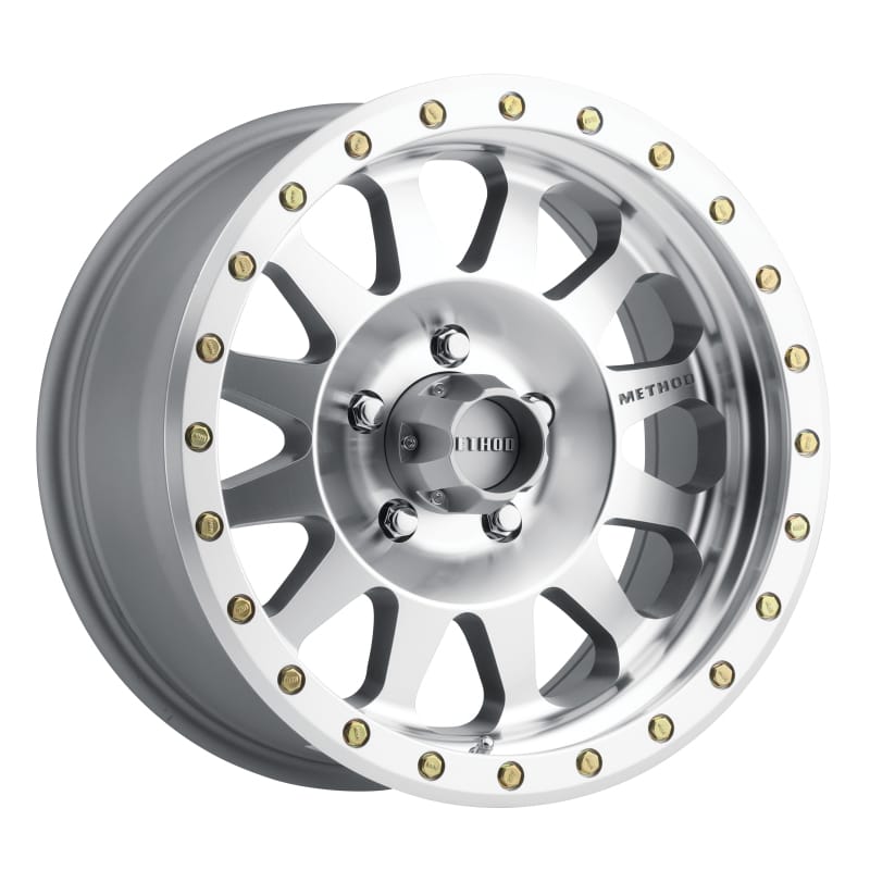 Method Wheels — Method MR304 Double Standard 17x8.5 0mm Offset 5x5 94mm CB Machined/Clear Coat Wheel
