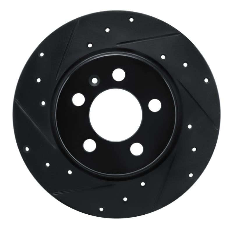 R1 Concepts — R1 15-18 Audi A1 (Mexico) Rear Left Drilled & Slotted Black Brake Rotor
R1 Brake Rotor Drill