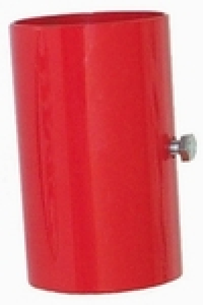 BMC — BMC Aluminum Connector Pipe w/Threaded Support Pin 70mm Diameter / 100mm Length (1.5mm Thickness)