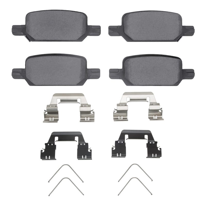 DFC — DFC 21-22 Chevrolet Colorado Rear Ultimate Duty Performance Brake Pads and Hardware Kit