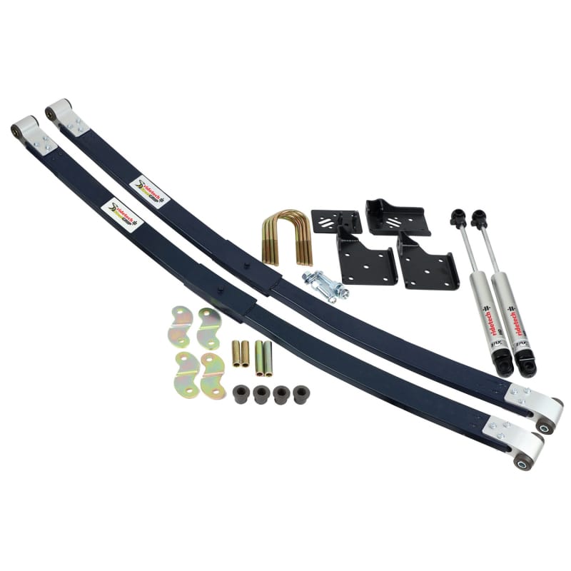 Ridetech — Ridetech 55-57 Chevrolet Bel Air Composite Leaf Spring w/ HQ Shock Kit - 2in Drop - Rear
Comp Leafs 55-57 Che