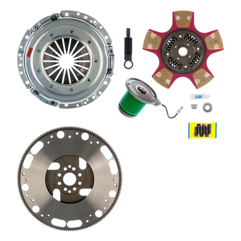 Exedy — Exedy 05-16 Ford Mustang w/Trans Upgrade 26 Spline 8 Bolt Flg Stage 2 Cerametallic Clutch Kit w/FW
Stage 2 Clutch Kit
Clutch Kit