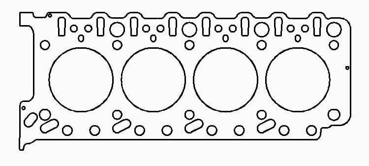 Cometic Gasket — Cometic Porsche 4.5L 03-06 95mm Bore .027 inch MLS RHS Head Gasket
Cylinder Head Gasket