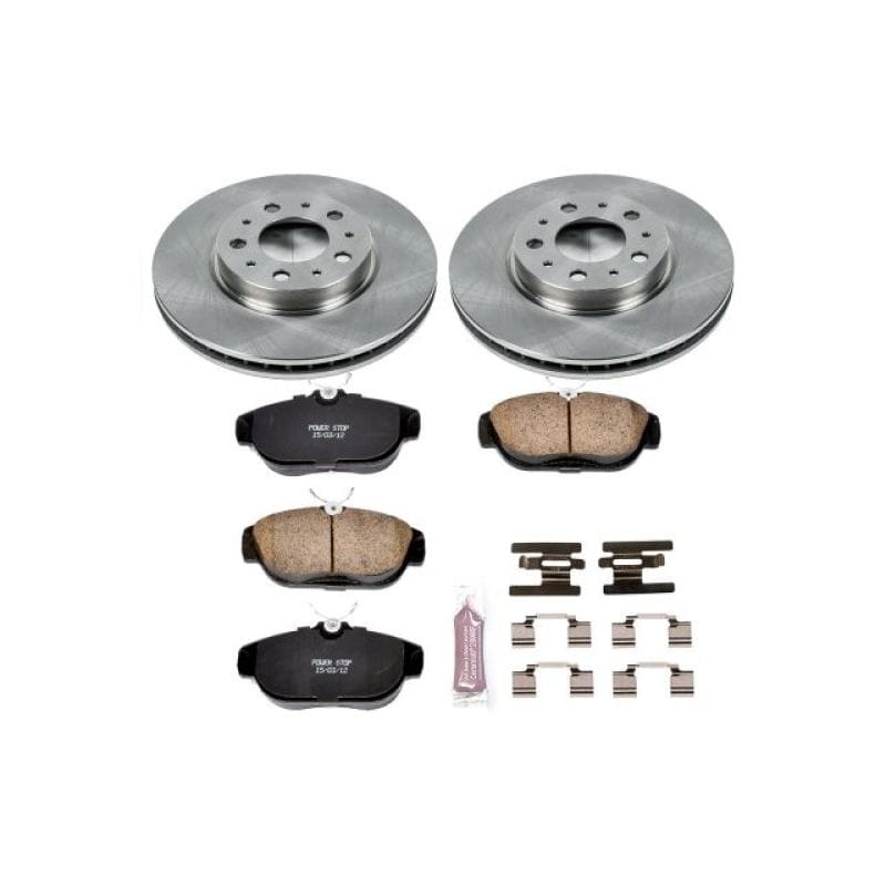 PowerStop — Power Stop 95-97 Volvo 960 Front Autospecialty Brake Kit