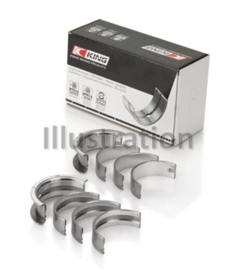 King Engine Bearings — King Engine Bearings 87-90 Subaru Justy Main Bearing Set (Size 0.25 Oversized)
Engine Bearing