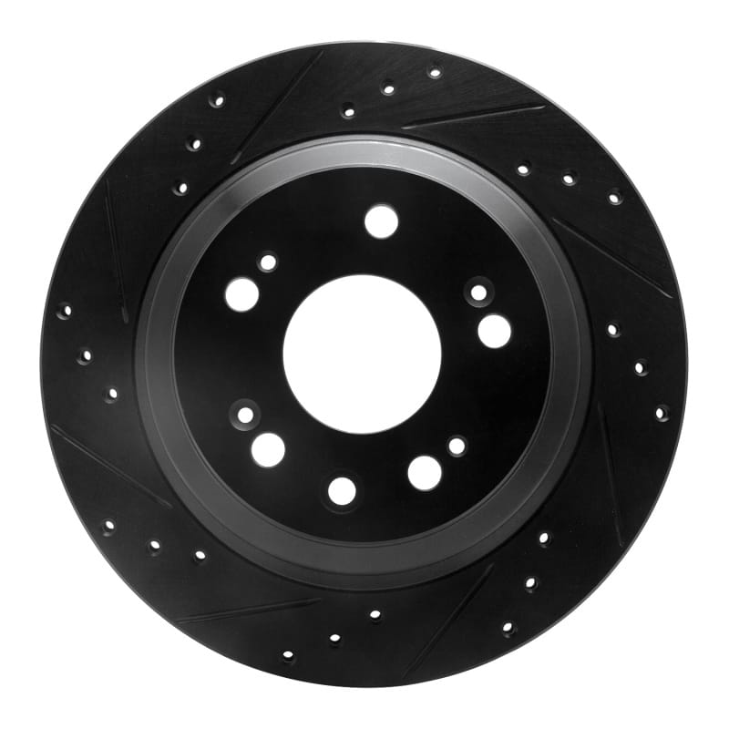 R1 Concepts — R1 05-12 Acura RL Rear Left Drilled & Slotted Black Brake Rotor
R1 Brake Rotor Drill