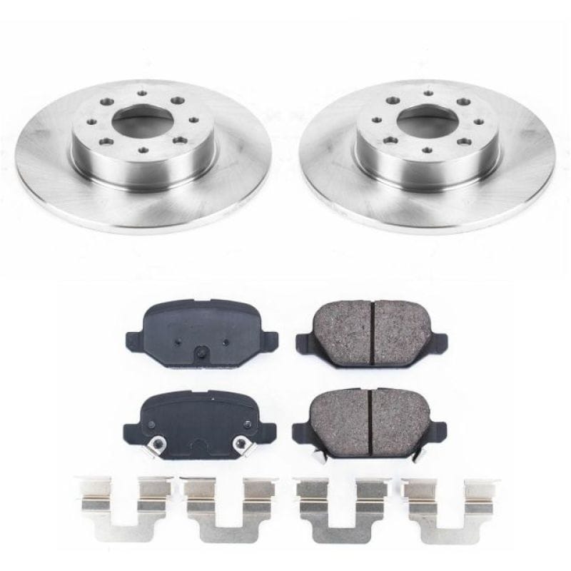 PowerStop — Power Stop 13-18 Fiat 500 Rear Autospecialty Brake Kit