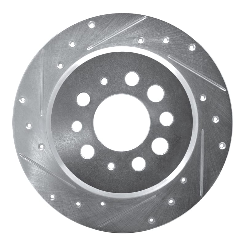 R1 Concepts — R1 67-74 Volvo 142 Rear Left Drilled & Slotted Silver Brake Rotor
R1 Brake Rotor Drill