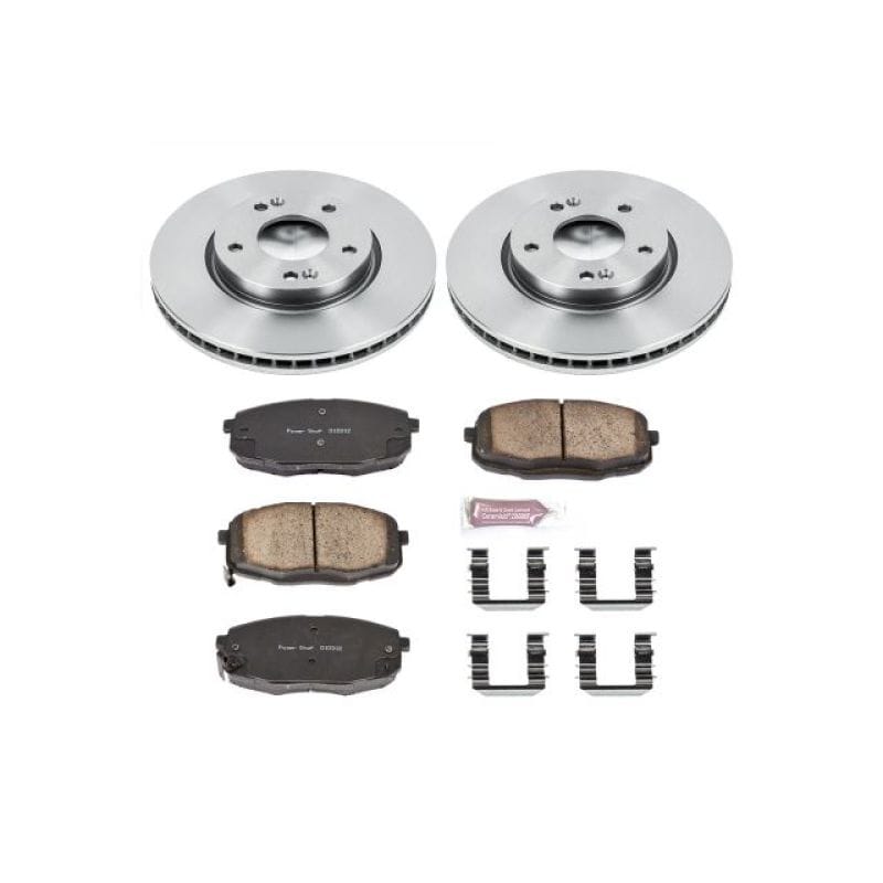 PowerStop — Power Stop 09-12 Hyundai Elantra Front Autospecialty Brake Kit