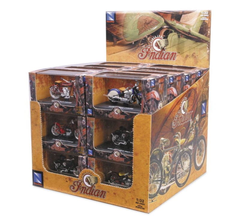 New Ray Toys — New Ray Toys Indian Bike Assortment / Scale - 1:32
