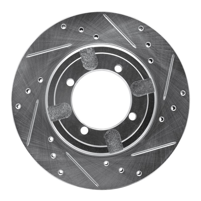 R1 Concepts — R1 84-90 Dodge COLT Front Right Drilled & Slotted Silver Brake Rotor
R1 Brake Rotor Drill