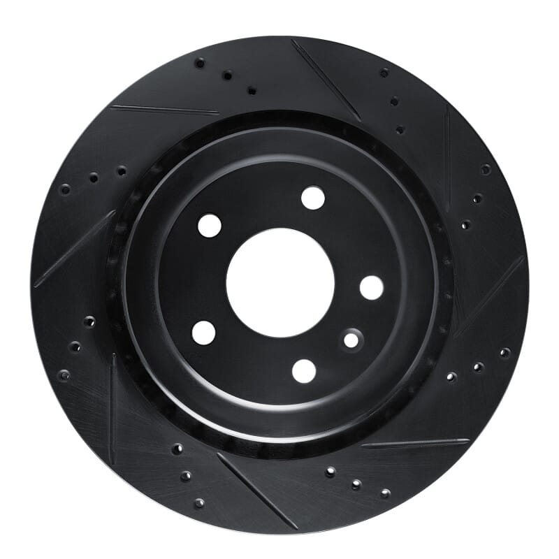 R1 Concepts — R1 14-19 Chevrolet Corvette Rear Right Drilled & Slotted Black Brake Rotor
R1 Brake Rotor Drill