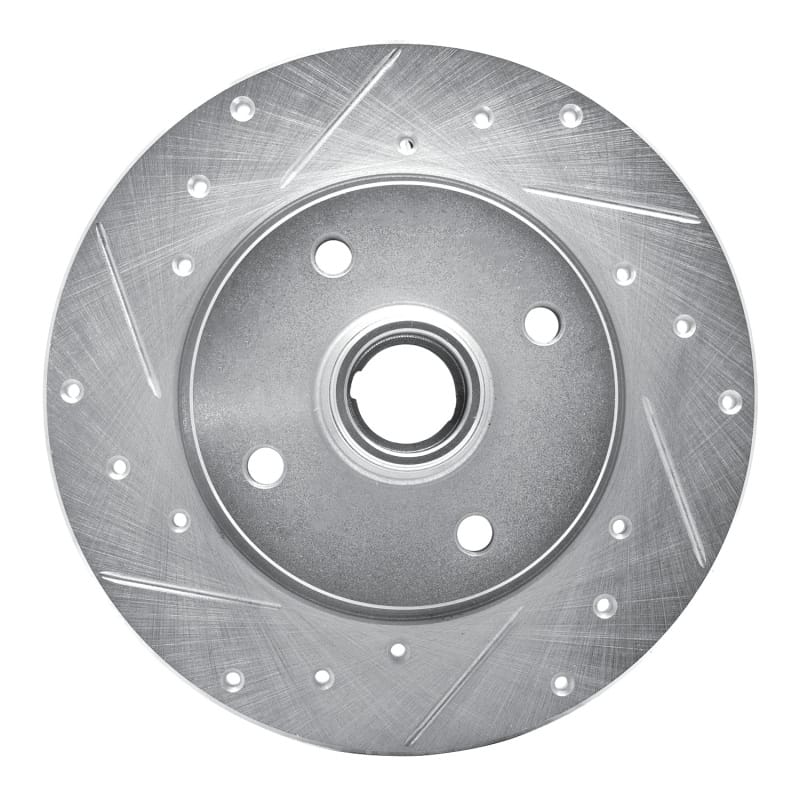 R1 Concepts — R1 76-84 Porsche 924 Front Left Drilled & Slotted Silver Brake Rotor
R1 Brake Rotor Drill
