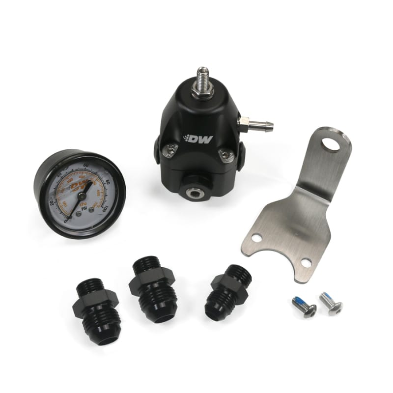 DeatschWerks — DeatschWerks DWR1000C AFPR + Pressure Gauge + 6AN & 8AN fittings - Anodized Black
Regulators