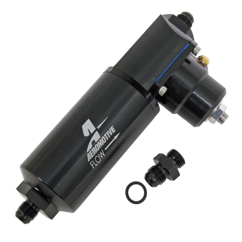 Aeromotive — Aeromotive Universal Filter Combo EFI Regulator 10 Micron AN-06 Flare
Fuel Regulator