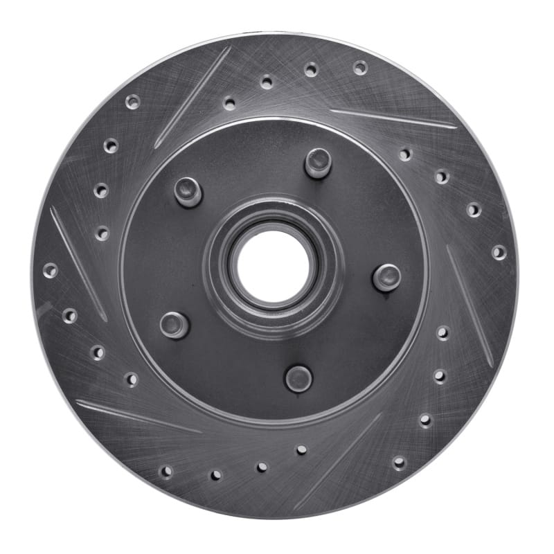 R1 Concepts — R1 86-92 Ford Explorer Front Left Drilled & Slotted Silver Brake Rotor
R1 Brake Rotor Drill