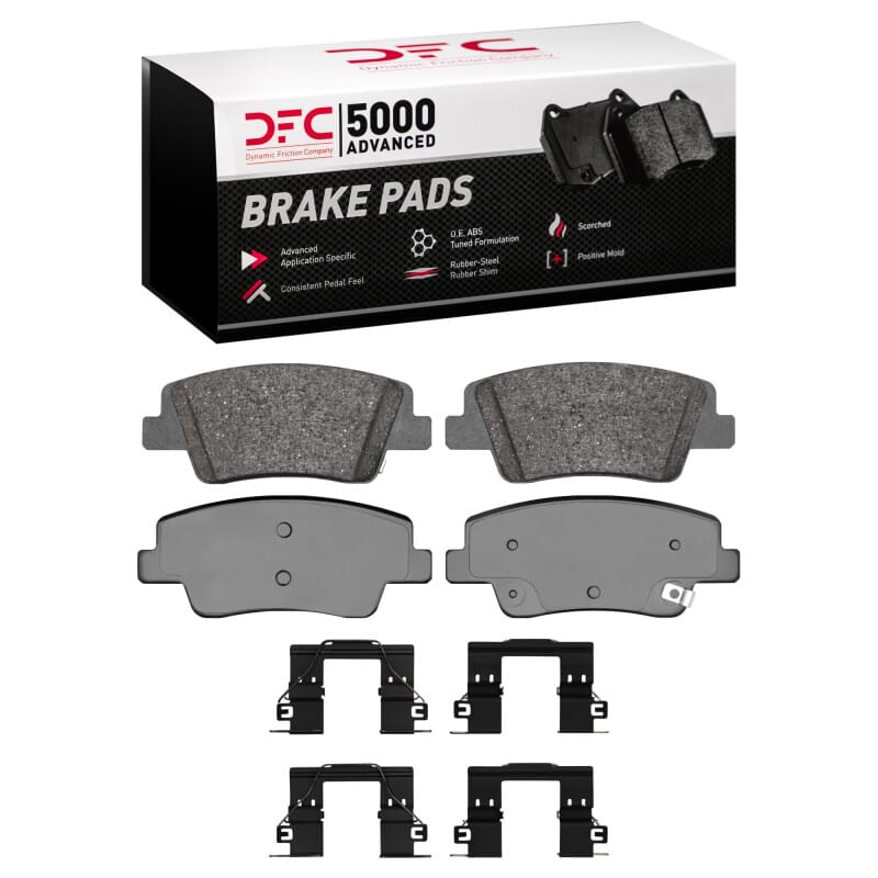 DFC — DFC 24-26 Hyundai Ioniq 9 Rear 5000 Advanced Ceramic Brake Pads and Hardware Kit
DFC Brake Pad Set