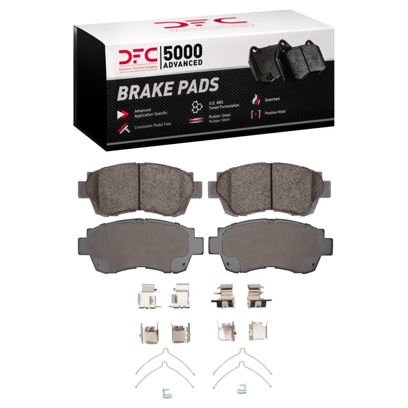 DFC — DFC 95-03 Toyota Celica Front 5000 Advanced Ceramic Brake Pads and Hardware Kit
DFC Brake Pad Set