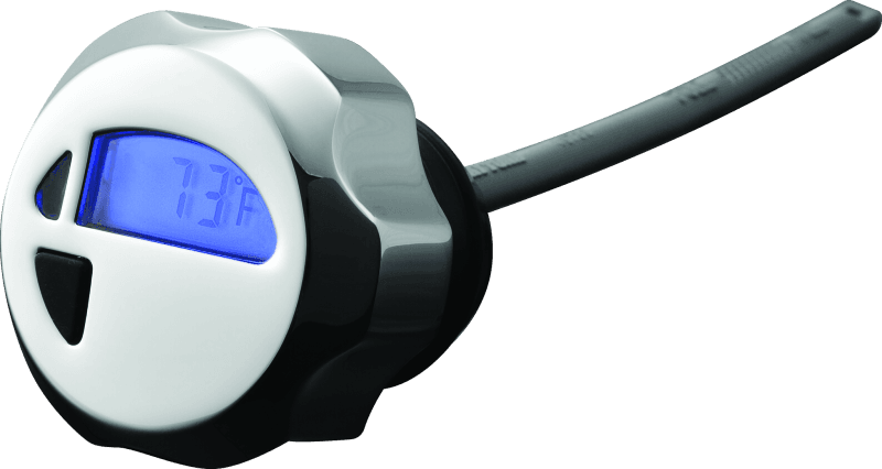Bikers Choice — Bikers Choice 99-03 FLHT FLHR FLTR Oil Filler Cap With LED Temperature Gauge