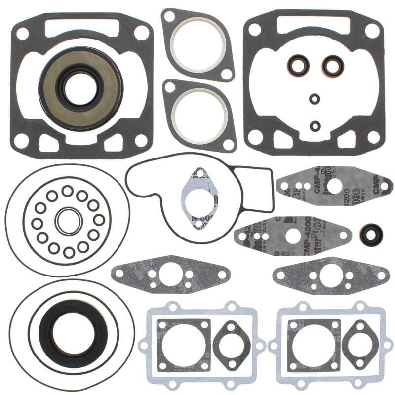 Vertex Pistons — Vertex Gaskets 02-06 Arctic Cat ZR 440 Sno-Pro Complete Gasket Kit w/ Oil Seals