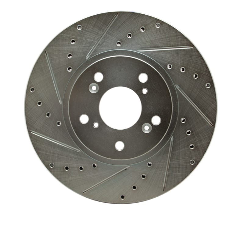 R1 Concepts — R1 04-08 Acura TL Front Left Drilled & Slotted Silver Brake Rotor
R1 Brake Rotor Drill