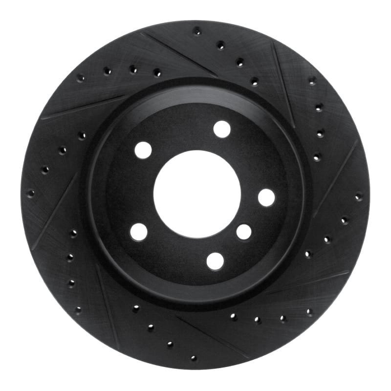 R1 Concepts — R1 08-13 BMW 135IS Rear Right Drilled & Slotted Black Brake Rotor
R1 Brake Rotor Drill