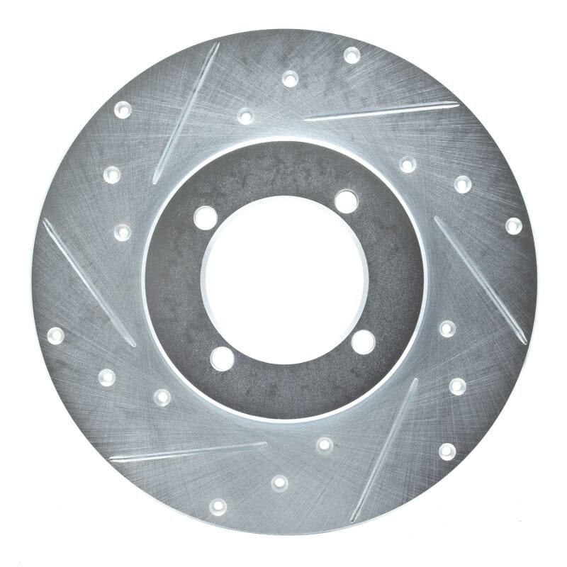 R1 Concepts — R1 74-78 Nissan 260Z Front Left Drilled & Slotted Silver Brake Rotor
R1 Brake Rotor Drill