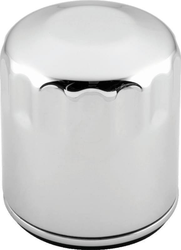 S&S Cycle — S&S Cycle 99-18 BT/2017+ M8/X-Wedge Chrome Oil Filter - 12 Pack