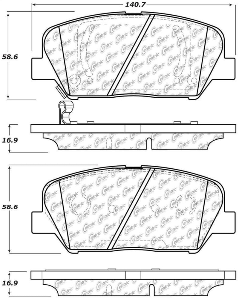Stoptech — StopTech 11-15 Kia Optima Street Performance Front Brake Pads
Sprt Brk Pad W/Hdwr