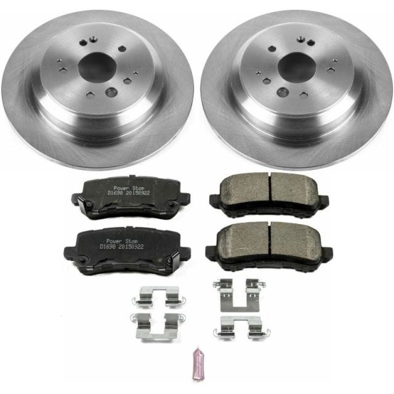 PowerStop — Power Stop 17-19 Acura MDX Rear Autospecialty Brake Kit
