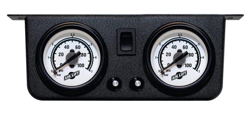 Air Lift — Air Lift Dual Gauge Panel Assembly for 25812
Gauge Panel Assembly