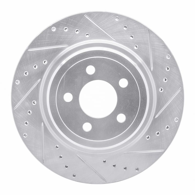 R1 Concepts — R1 06-23 Dodge Magnum Rear Right Drilled & Slotted Silver Brake Rotor
R1 Brake Rotor Drill