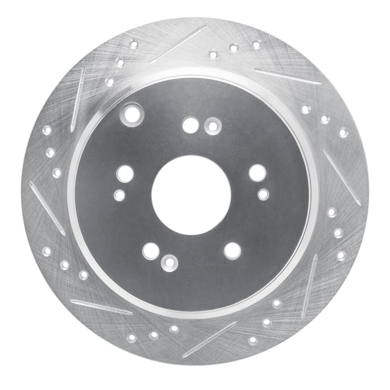 R1 Concepts — R1 05-18 Acura RDX Rear Left Drilled & Slotted Silver Brake Rotor
R1 Brake Rotor Drill