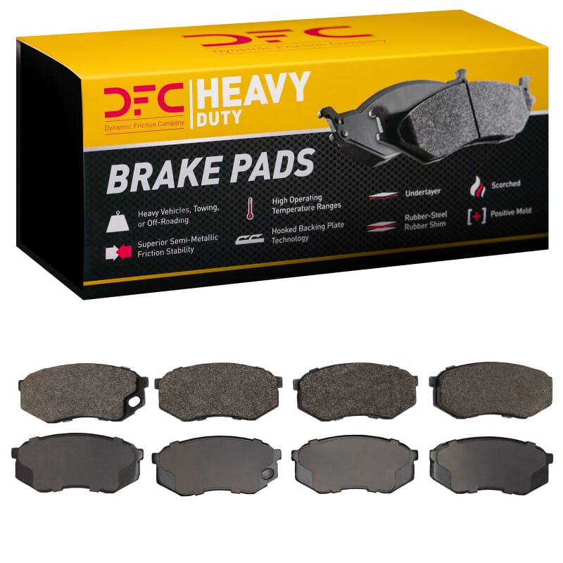 DFC — DFC 95-04 Mitsubishi Fuso FE Front Heavy Duty Pads - Semi Metallic
DFC Brake Pad Set