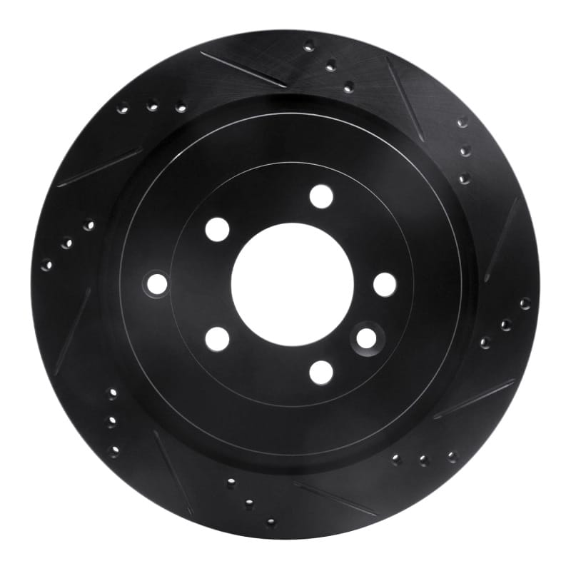 R1 Concepts — R1 05-16 Land Rover Discovery (Latin America) Rear Right Drilled & Slotted Black Brake Rotor
R1 Brake Rotor Drill