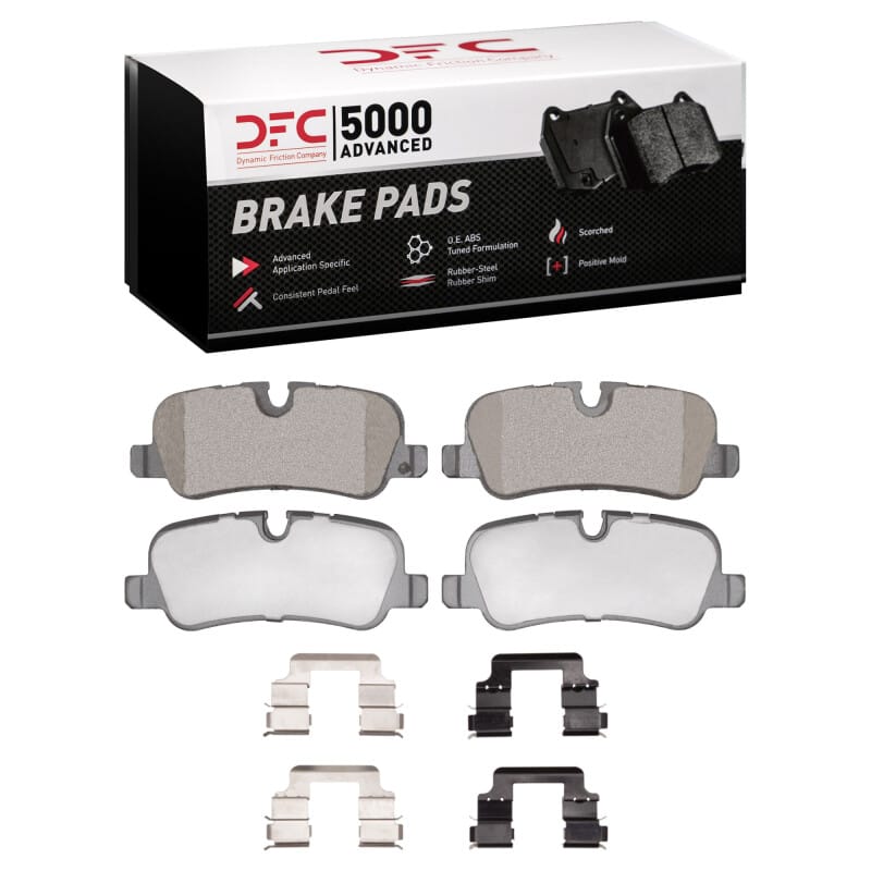 DFC — DFC 05-16 Land Rover Discovery (Latin America) Rear Euro 5000 Ceramic Brake Pads and Hardware Kit
DFC EURO Pads + HW