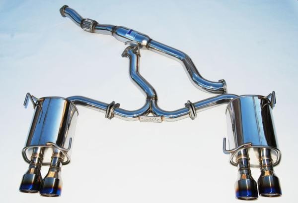Invidia — Invidia 11+ STI/WRX Sedan Only 76mm Q300 Titanium Tip Cat-back Exhaust