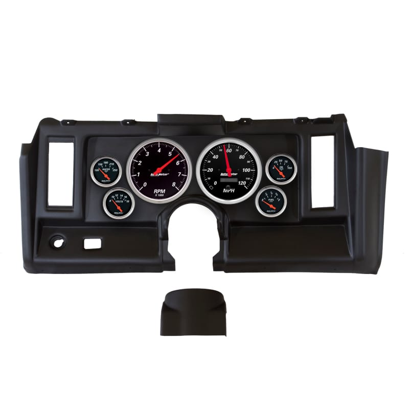 AutoMeter — Autometer Designer Black 1969 Camaro Dash Kit 6pc Tach / MPH / Fuel / Oil / WTMP / Volt
GA SET CAMARO 69 DB
