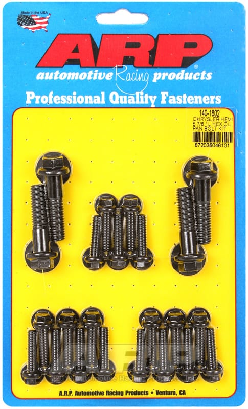 ARP — ARP Chrysler Hemi 5.7/6.1L Hex Oil Pan Bolt Kit