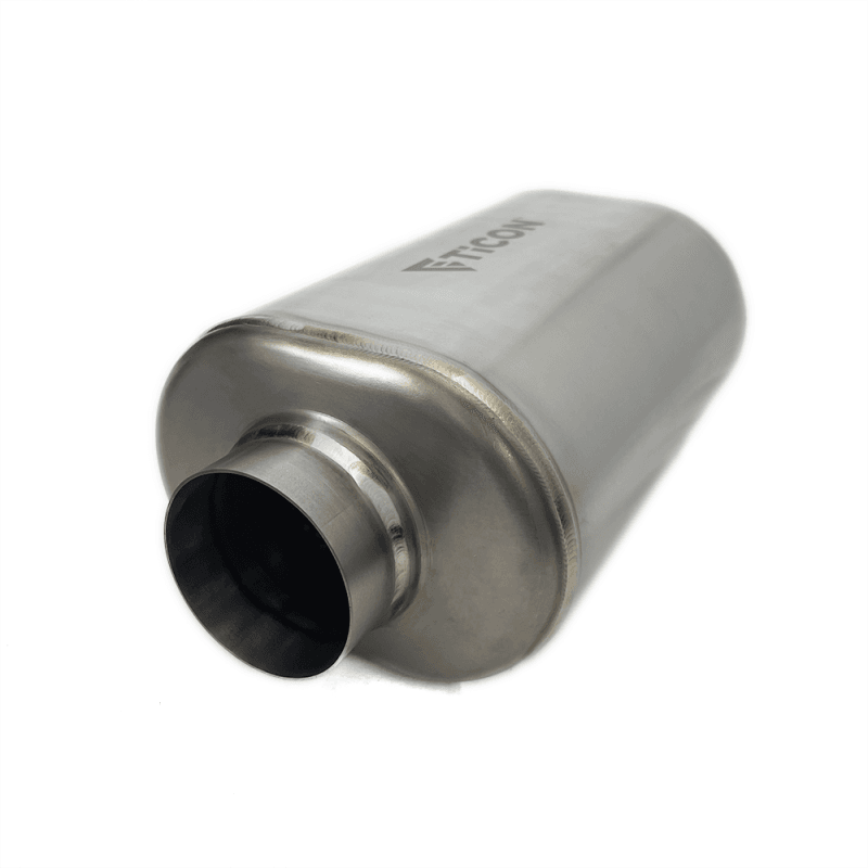 Ticon — Ticon 3in Titanium Oval Resonator 4.5in x 6in Body x 12in