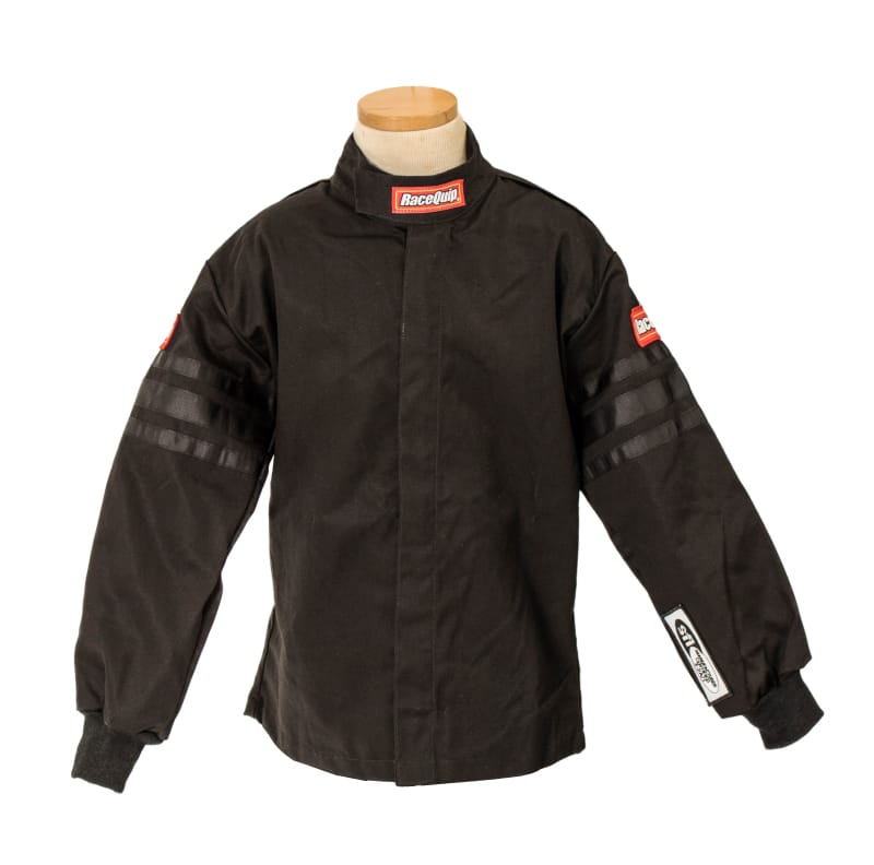 Racequip — RaceQuip Black Trim SFI-1 JR. Jacket - KXXS