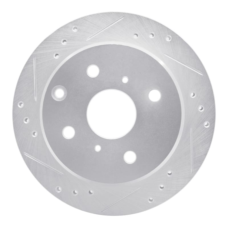 R1 Concepts — R1 82-85 Toyota Celica Rear Left Drilled & Slotted Silver Brake Rotor
R1 Brake Rotor Drill